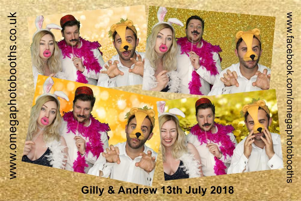 Gilly & Andrew's Wedding | View more photos from the event at gallery.omegaphotobooths.co.uk/u/Omega-Photobooths/Gilly-Andrews-Wedding